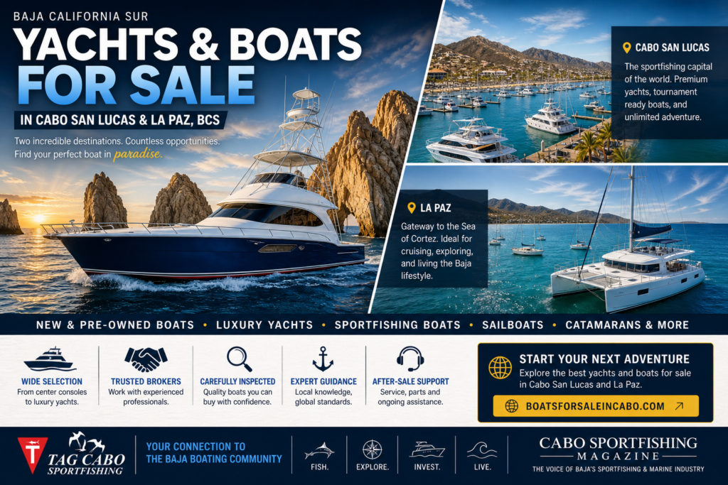Yachts & Boats for sale in Los Cabos & La Paz