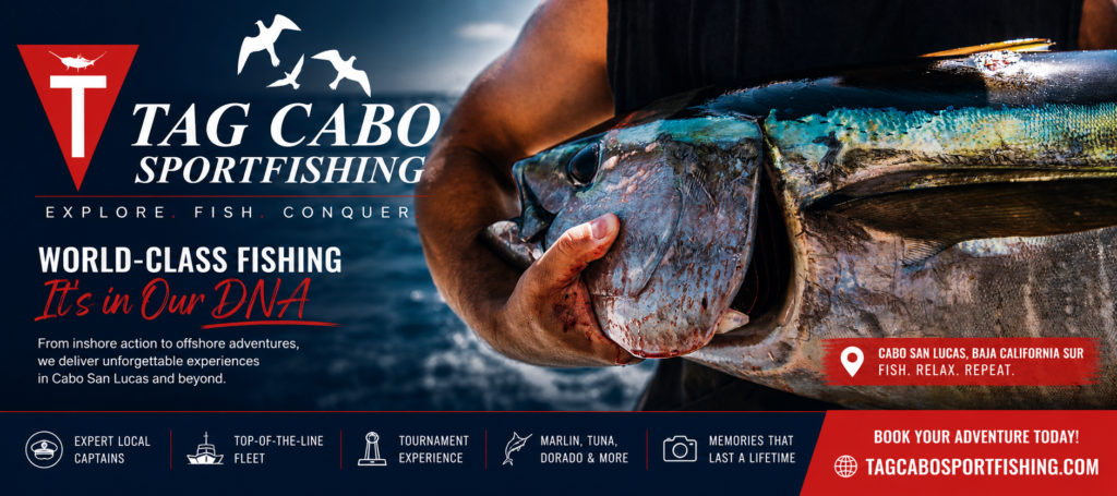 Cabo Sportfishing Magazine TCS add