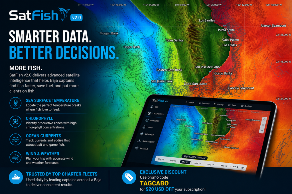 SatFish v2.0 is transforming fishing in Baja California Sur