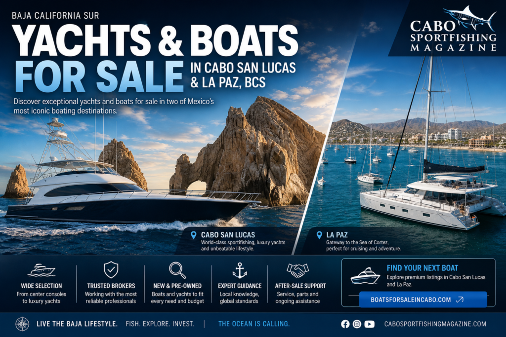 Yachts & Boats for sale in Los Cabos & La Paz