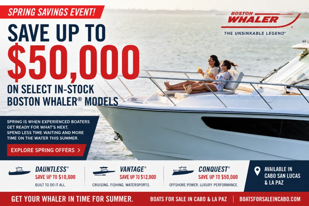 Boston Whaler Baja California Sur.