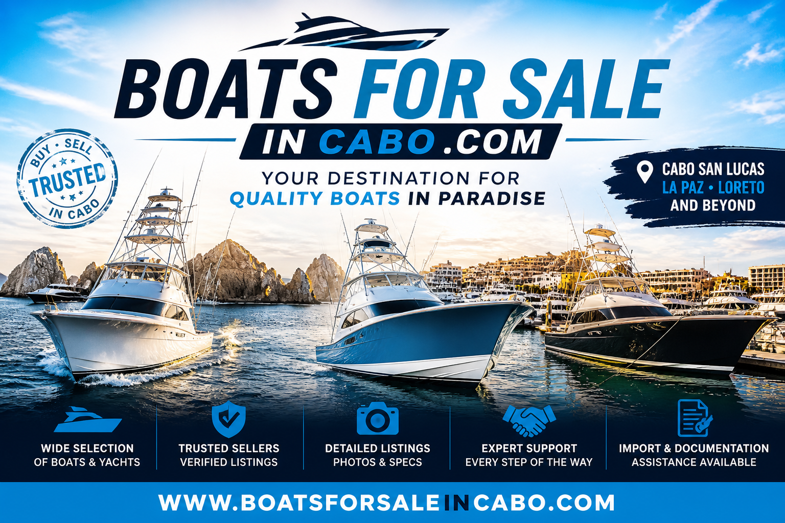 Boats for sale in Cabo & La Paz