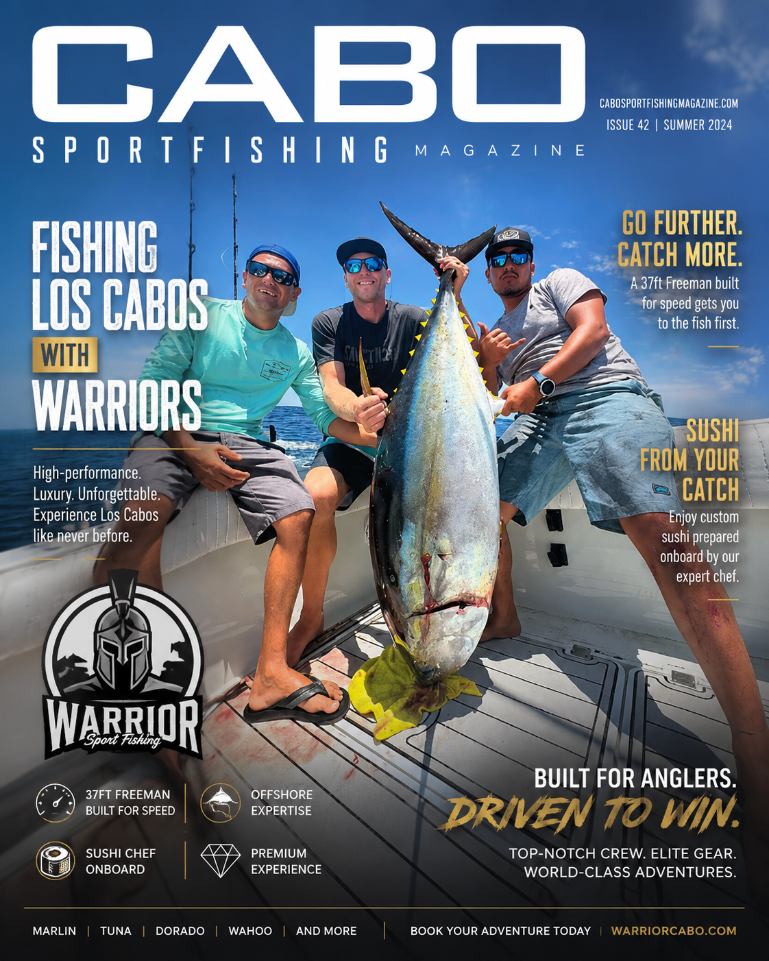 CAbo Sportfishing Magazine Warriors Sportfishing Los Cabos