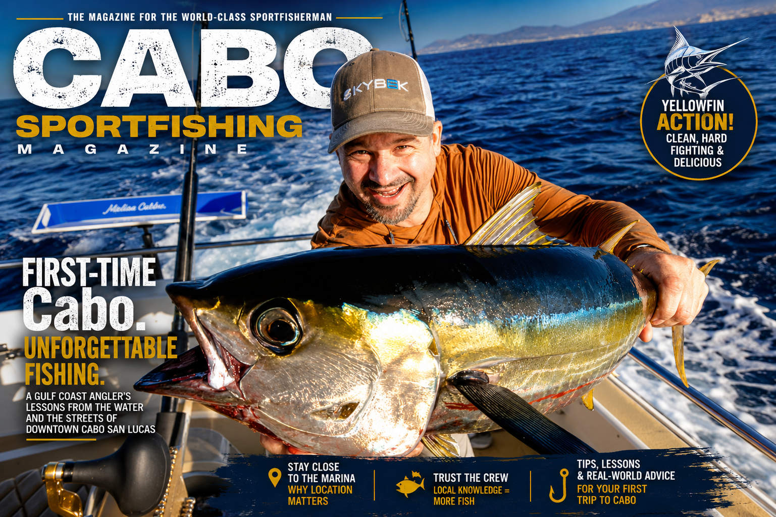 My First Time Fishing Cabo