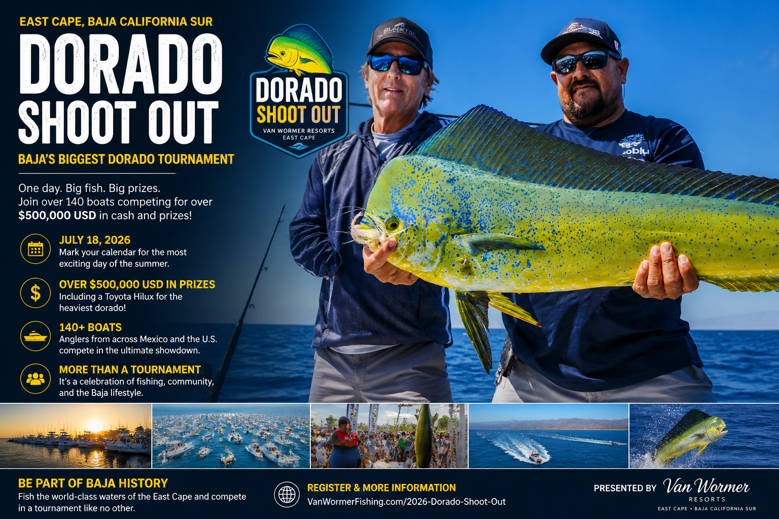 The Dorado Shoot Out returns to the East Cape in Baja California Sur,
